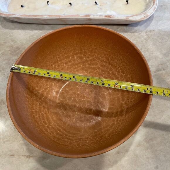 Ellingers agatized wood bowl 10” melamine #23 - Picture 9 of 11